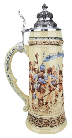 King Limitaet 2017 | Defending The Homeland Handpainted Beer Stein 17 King Limitaet 2017 | Defending The Homeland Handpainted Beer Stein -Beer Stein Store King Limitaet 2017 Defending the Homeland Handpainted Beer Stein K2047B LS SM 80094.1489847408