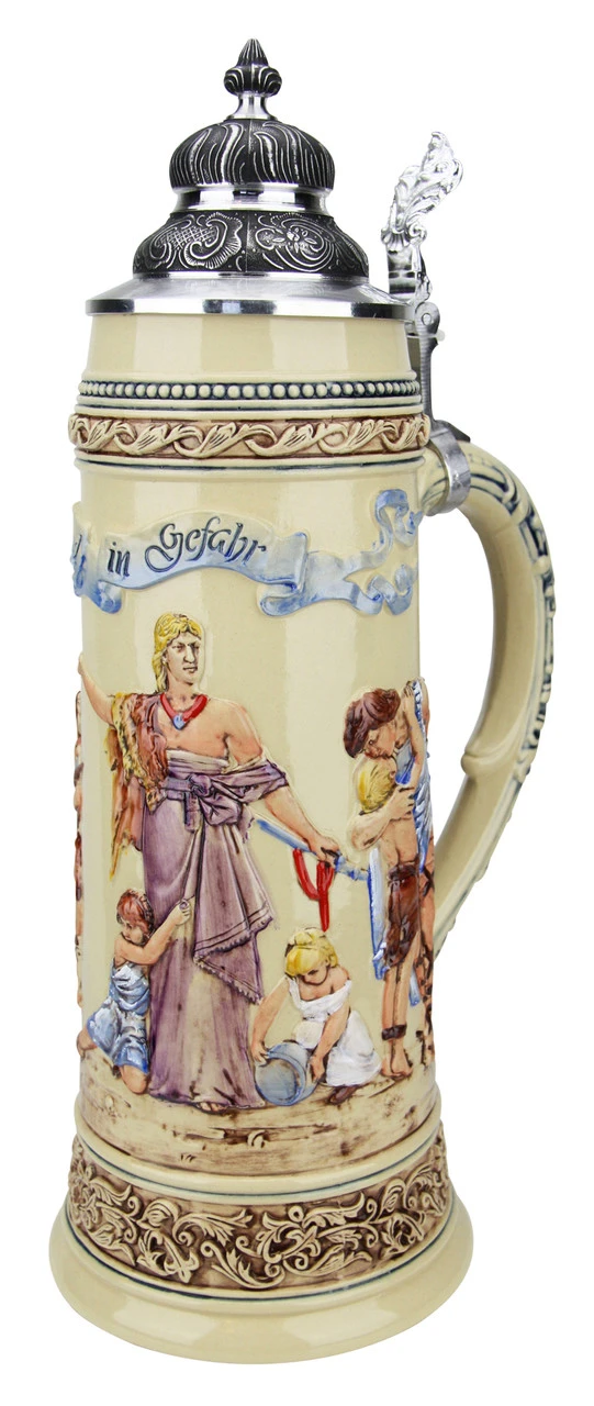 King Limitaet 2017 | Defending The Homeland Handpainted Beer Stein 5 King Limitaet 2017 | Defending The Homeland Handpainted Beer Stein - Image 3
