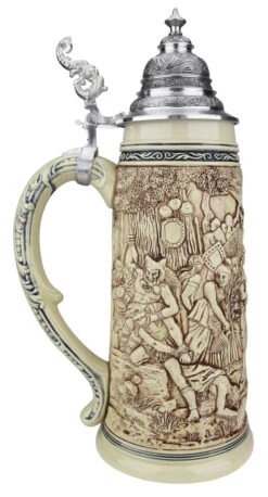 King Limitaet 2018 | Old German Victory Feast Antique Style Beer Stein 12 King Limitaet 2018 | Old German Victory Feast Antique Style Beer Stein -Beer Stein Store King Limitaet 2018 Old German Victory Feast Antique Style Beer Stein K2048E LS SM 74418.1523580183