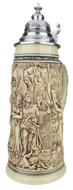 Beer Stein Store 13 Beer Stein Store -Beer Stein Store King Limitaet 2018 Old German Victory Feast Antique Style Beer Stein K2048E RA SM 30814.1523580182