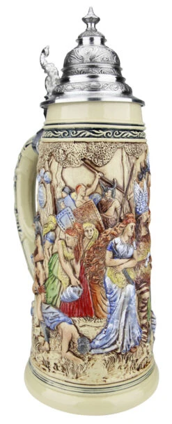 King Limitaet 2018 | Old German Victory Feast Handpainted Beer Stein 13 King Limitaet 2018 | Old German Victory Feast Handpainted Beer Stein -Beer Stein Store King Limitaet 2018 Old German Victory Feast Handpainted Beer Stein K2048B LA SM 37881.1523571080