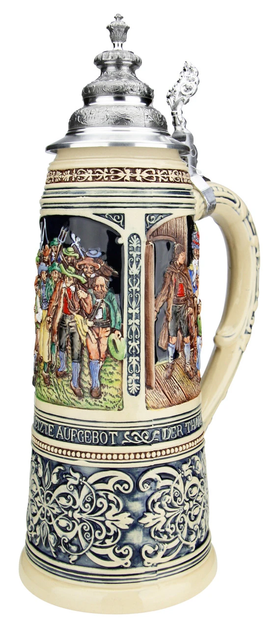King Limitaet 2020 | Tyrolean Rebellion Handpainted Beer Stein 7 King Limitaet 2020 | Tyrolean Rebellion Handpainted Beer Stein - Image 5