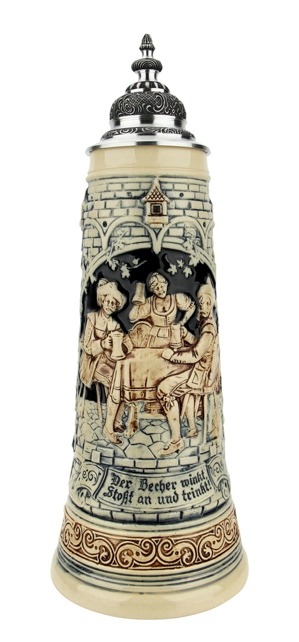 King Limitaet 2022 | Noblemen Celebration Antique Style Beer Stein 3 King Limitaet 2022 | Noblemen Celebration Antique Style Beer Stein