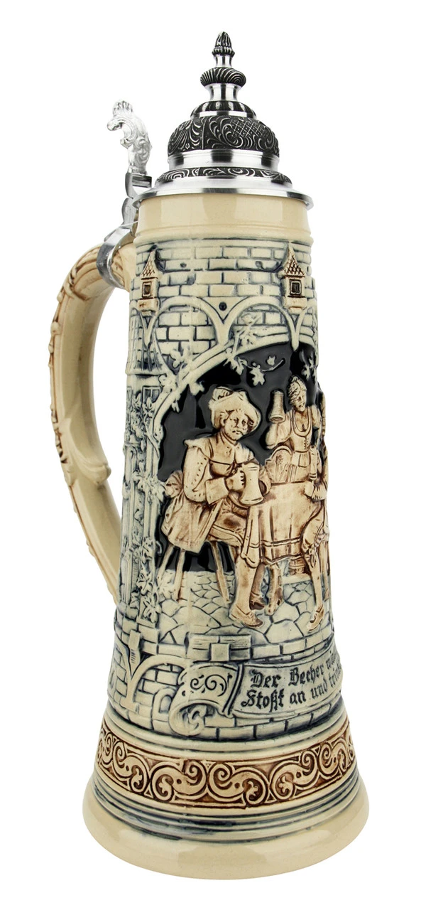 King Limitaet 2022 | Noblemen Celebration Antique Style Beer Stein 4 King Limitaet 2022 | Noblemen Celebration Antique Style Beer Stein - Image 2