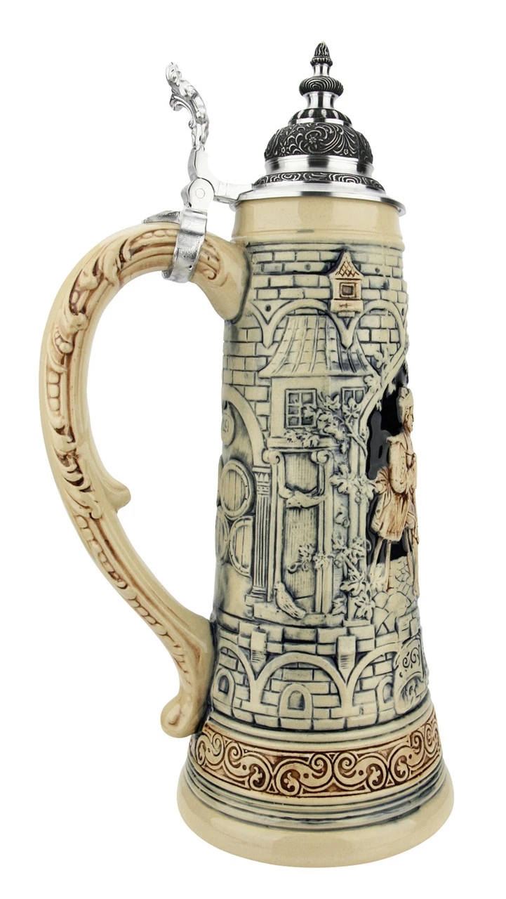 King Limitaet 2022 | Noblemen Celebration Antique Style Beer Stein 5 King Limitaet 2022 | Noblemen Celebration Antique Style Beer Stein - Image 3