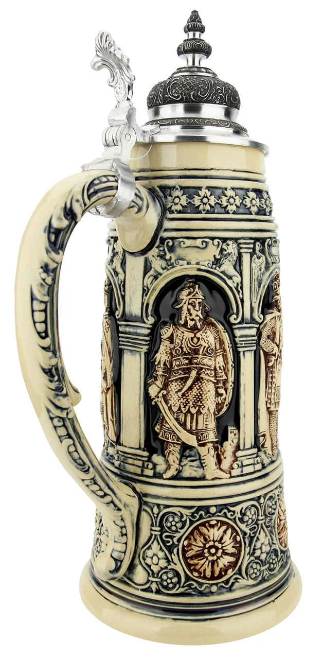 King Limitaet 2023 | Crusaders Antique Style Beer Stein 7 King Limitaet 2023 | Crusaders Antique Style Beer Stein - Image 5