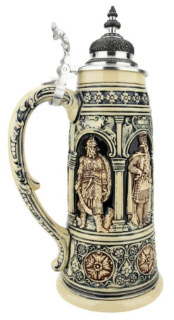 King Limitaet 2023 | Crusaders Antique Style Beer Stein 13 King Limitaet 2023 | Crusaders Antique Style Beer Stein -Beer Stein Store King Limitaet 2023 Crusaders Antique Style Beer Stein K2053E LS SM 63109.1678917821