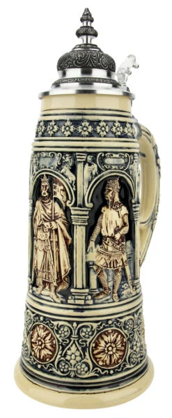 King Limitaet 2023 | Crusaders Antique Style Beer Stein 10 King Limitaet 2023 | Crusaders Antique Style Beer Stein -Beer Stein Store King Limitaet 2023 Crusaders Antique Style Beer Stein K2053E RA SM 84647.1678917934