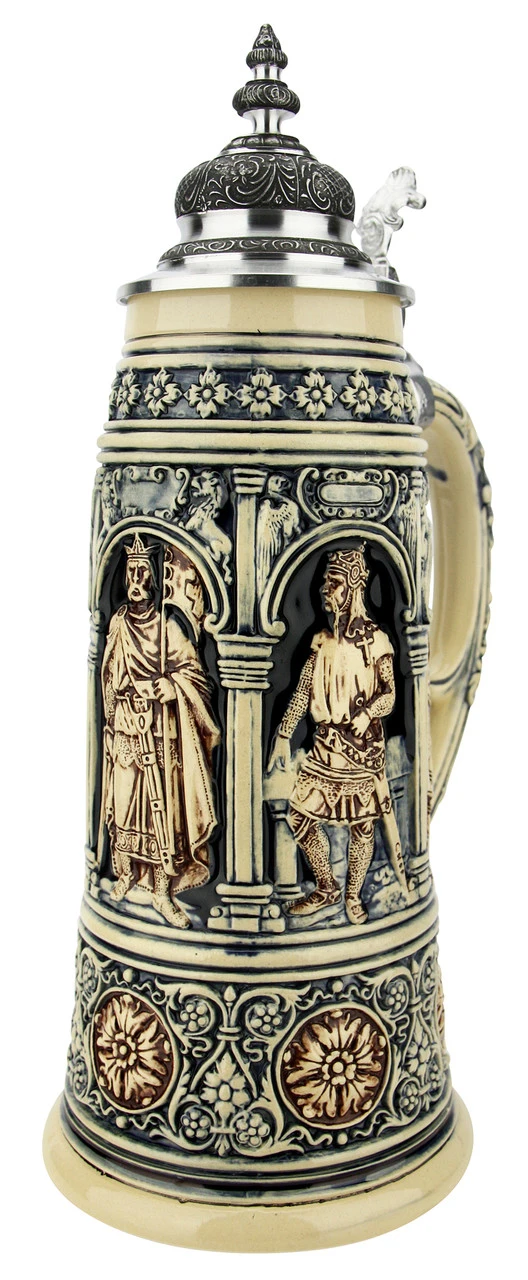 King Limitaet 2023 | Crusaders Antique Style Beer Stein 5 King Limitaet 2023 | Crusaders Antique Style Beer Stein - Image 3