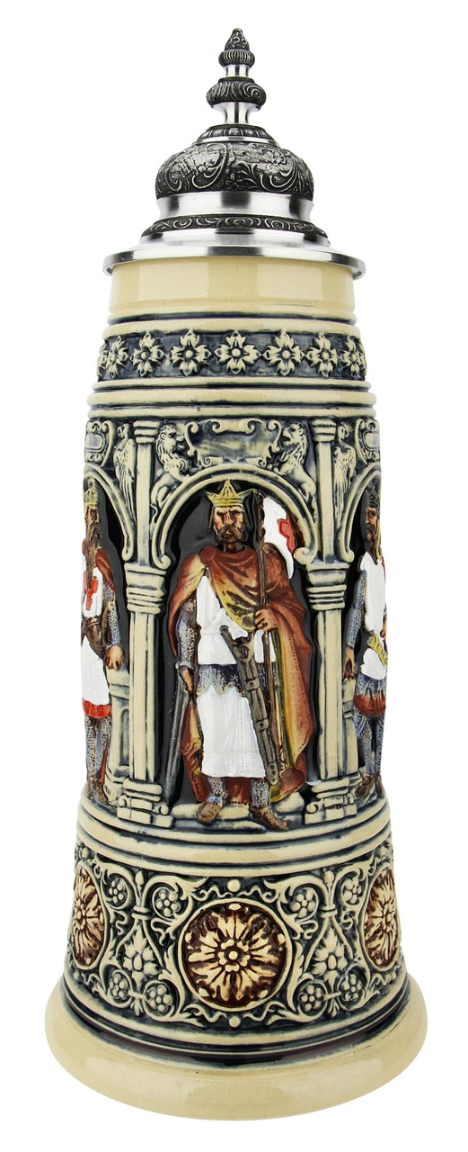 King Limitaet 2023 | Crusaders Handpainted Beer Stein 4 King Limitaet 2023 | Crusaders Handpainted Beer Stein - Image 2