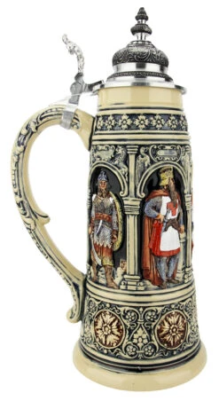 King Limitaet 2023 | Crusaders Handpainted Beer Stein 13 King Limitaet 2023 | Crusaders Handpainted Beer Stein -Beer Stein Store King Limitaet 2023 Crusaders Handpainted Beer Stein K2053B LS Sm 44697.1678916115