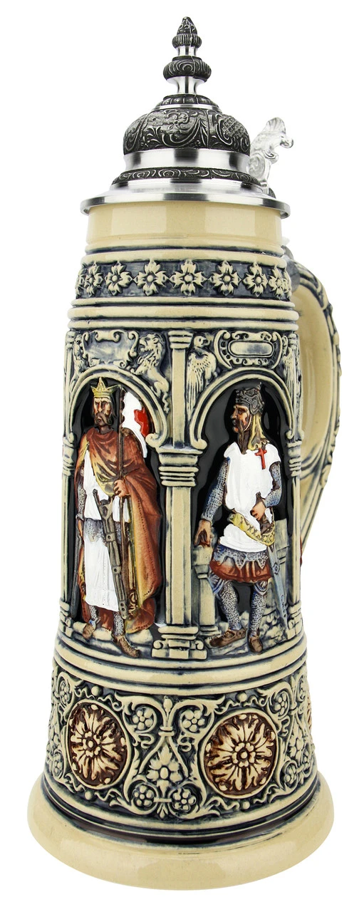 King Limitaet 2023 | Crusaders Handpainted Beer Stein 5 King Limitaet 2023 | Crusaders Handpainted Beer Stein - Image 3