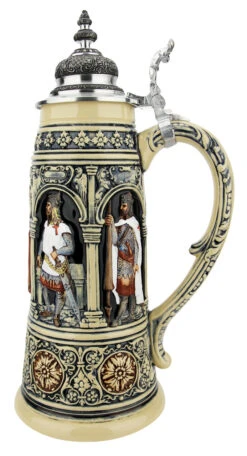King Limitaet 2023 | Crusaders Handpainted Beer Stein 11 King Limitaet 2023 | Crusaders Handpainted Beer Stein -Beer Stein Store King Limitaet 2023 Crusaders Handpainted Beer Stein K2053B RS SM 93982.1678916195