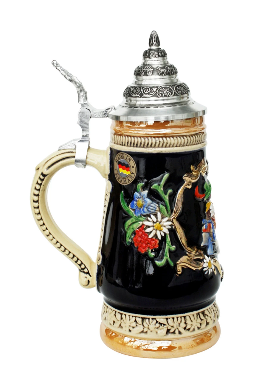 Kissing Couple German Beer Stein | 0.3 Liter 4 Kissing Couple German Beer Stein | 0.3 Liter - Image 2