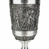 Knights Pewter Wine Goblet 2 Knights Pewter Wine Goblet -Beer Stein Store Knights Pewter Wine Cup DN8550Z S2 SM 59237.1541612953