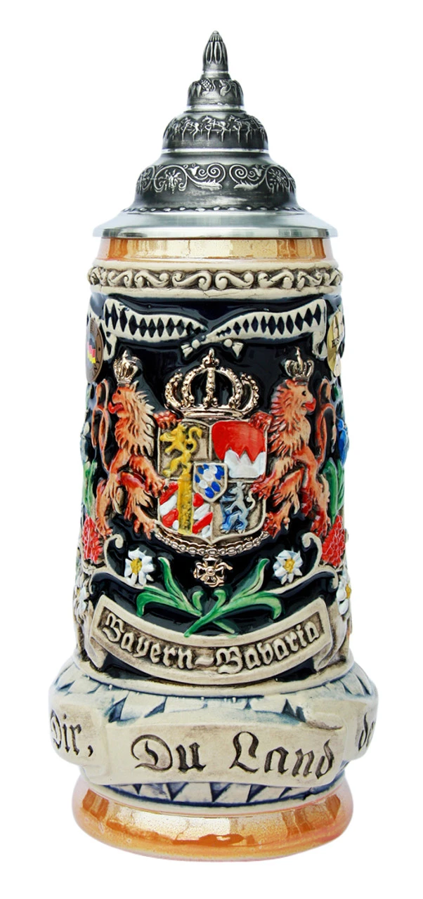 Land Of Bavaria Beer Stein 3 Land Of Bavaria Beer Stein