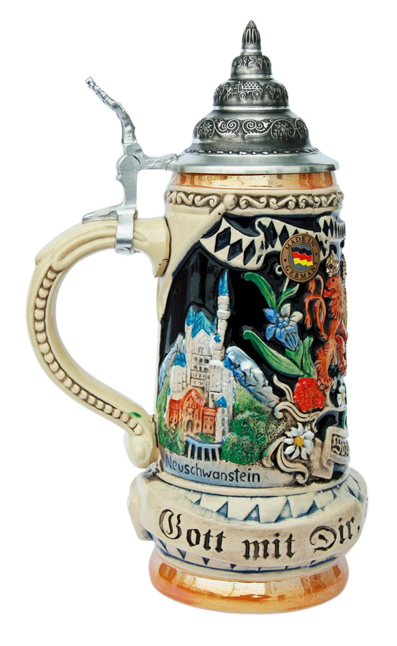 Land Of Bavaria Beer Stein 4 Land Of Bavaria Beer Stein - Image 2