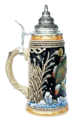 Large Mouth Bass Beer Stein 6 Large Mouth Bass Beer Stein -Beer Stein Store Large Mouth Bass Beer Stein K317 LS SM 74333.1401397532