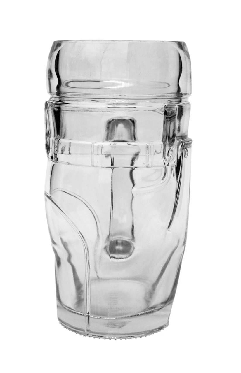 Lederhosen Glass Beer Mug 0.5 Liter 10 Lederhosen Glass Beer Mug 0.5 Liter - Image 8