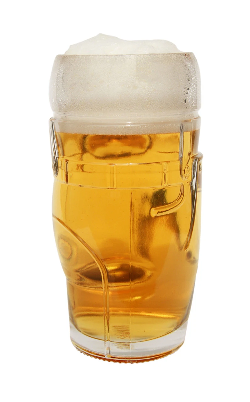 Lederhosen Glass Beer Mug 0.5 Liter 8 Lederhosen Glass Beer Mug 0.5 Liter - Image 6