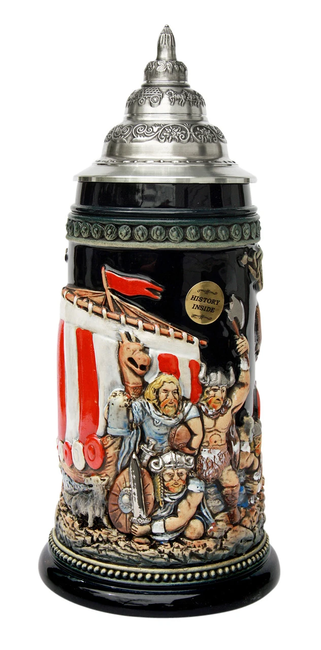 Leif Erikssen Viking Beer Stein 3 Leif Erikssen Viking Beer Stein