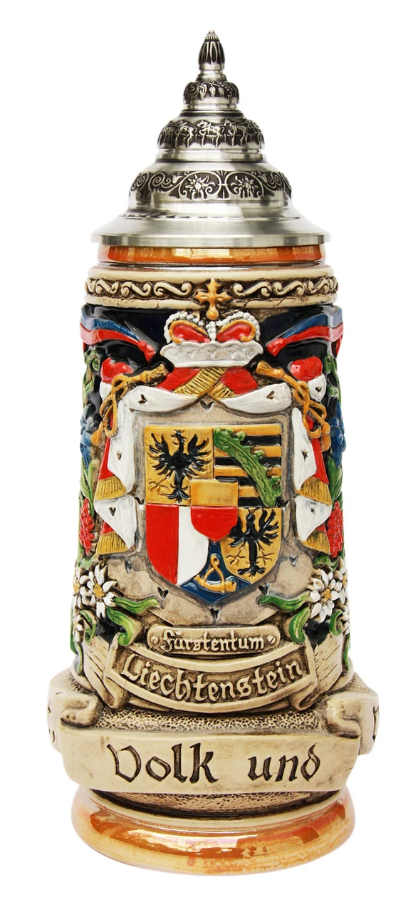 Liechtenstein Beer Stein 3 Liechtenstein Beer Stein