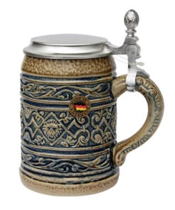 Lion Head Traditional Salt Glaze Beer Stein 7 Lion Head Traditional Salt Glaze Beer Stein -Beer Stein Store Lion Head Traditional Salt Glaze Beer Stein K6201SB RS SM 83667.1423684726
