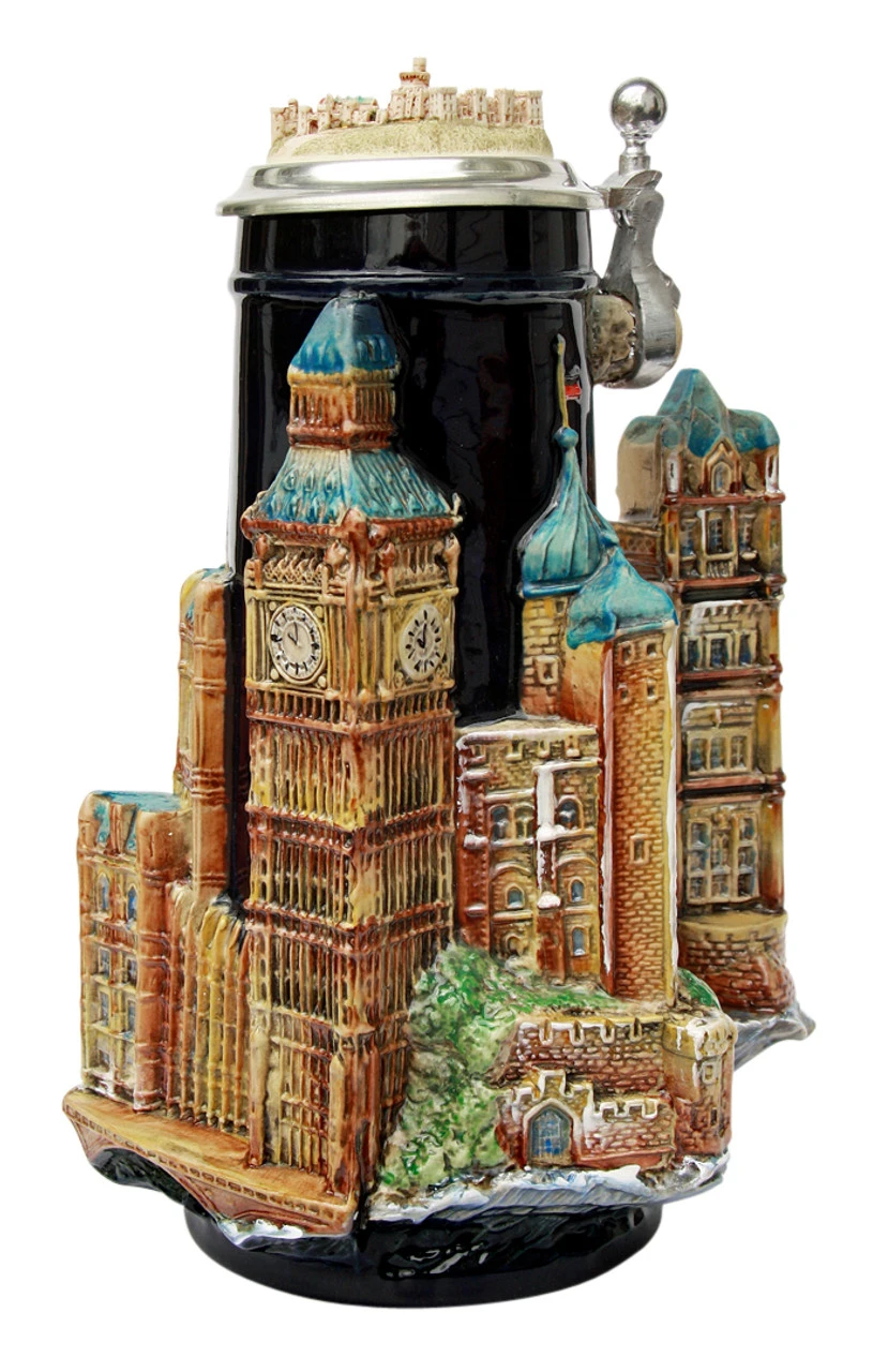 London England 3D Beer Stein 3 London England 3D Beer Stein