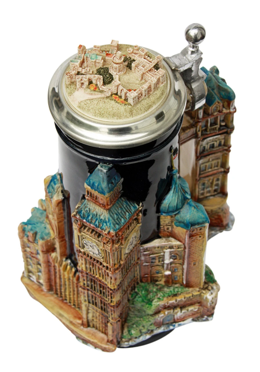 London England 3D Beer Stein 4 London England 3D Beer Stein - Image 2