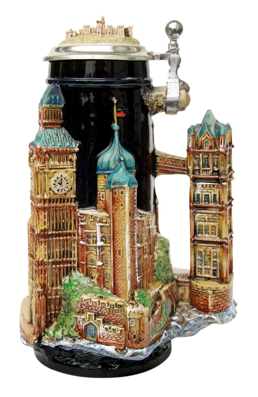 London England 3D Beer Stein 9 London England 3D Beer Stein - Image 7