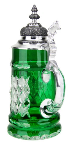 Lord Of Crystal Deutschland Beer Stein Green 11 Lord Of Crystal Deutschland Beer Stein Green -Beer Stein Store Lord of Crystal Deutschland Beer Stein Green K6002G Back SM 55149.1490046605