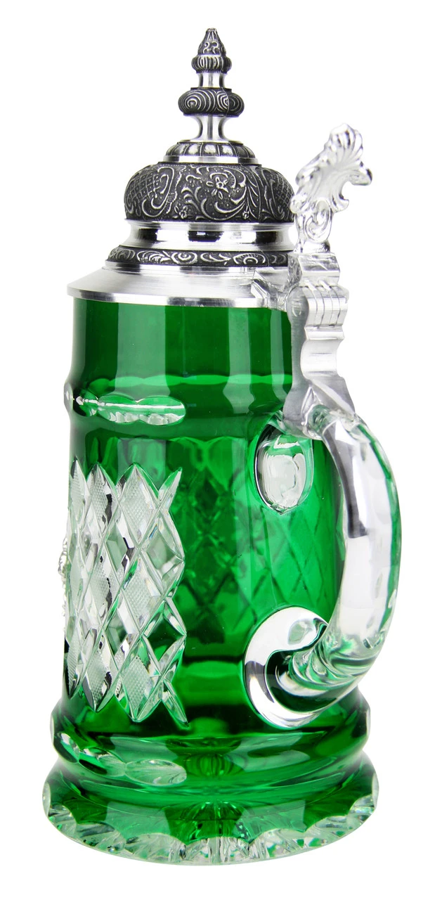 Lord Of Crystal Deutschland Beer Stein Green 6 Lord Of Crystal Deutschland Beer Stein Green - Image 4