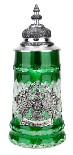 Lord Of Crystal Deutschland Beer Stein Green 9 Lord Of Crystal Deutschland Beer Stein Green -Beer Stein Store Lord of Crystal Deutschland Beer Stein Green K6002G FNT SM 32874.1490046605