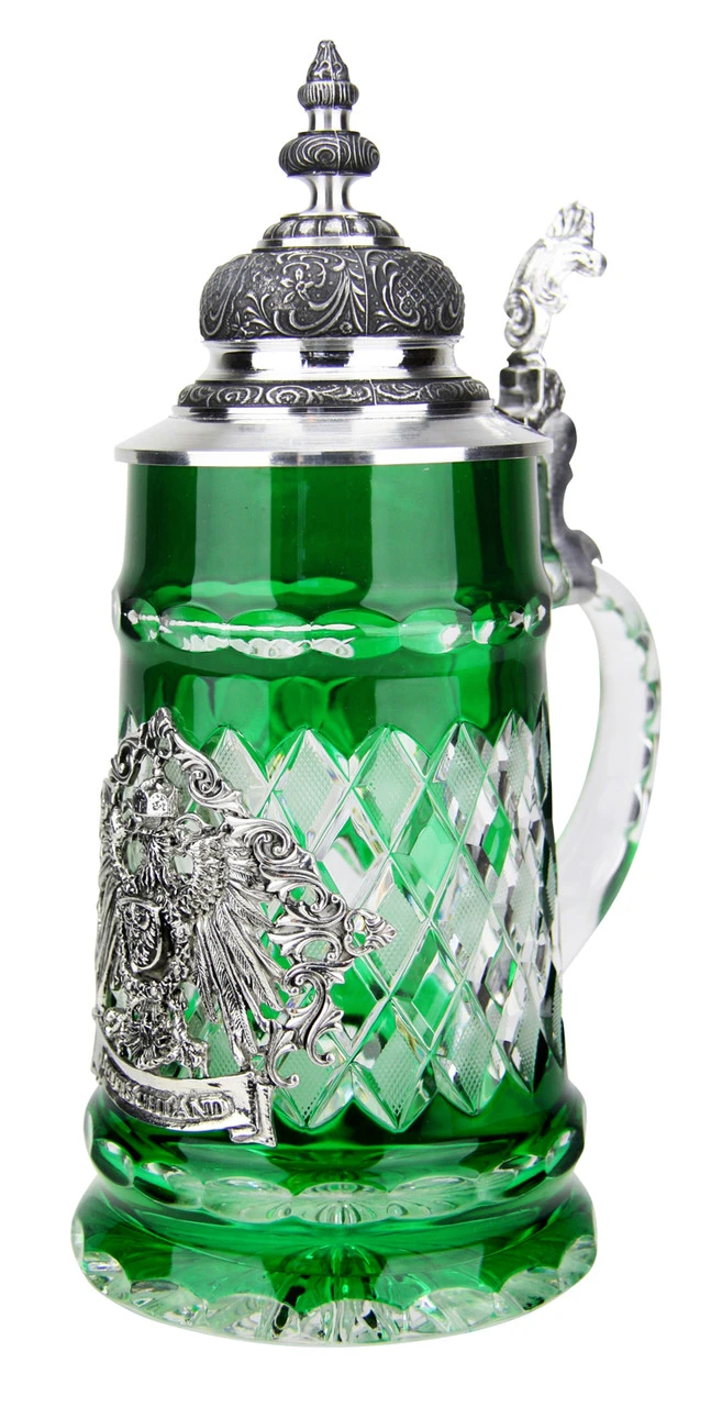 Lord Of Crystal Deutschland Beer Stein Green 3 Lord Of Crystal Deutschland Beer Stein Green