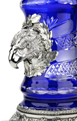 Lord Of Crystal Eagle German Beer Stein Blue | 3D Eagle Lid | Talon Feet 21 Lord Of Crystal Eagle German Beer Stein Blue | 3D Eagle Lid | Talon Feet -Beer Stein Store Lord of Crystal Eagle German Beer Stein Blue 3D Flying Eagle Lid K6004BZFAFL Detail2 SM 90676.1575135829