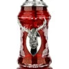 Lord Of Crystal Stag German Beer Stein Red | 3D Stag Lid | Hoof Feet 2 Lord Of Crystal Stag German Beer Stein Red | 3D Stag Lid | Hoof Feet -Beer Stein Store Lord of Crystal Stag German Beer Stein Red 3D Stag Lid Hoof Feet K6004RZFHH FNT SM 72737.1575161033