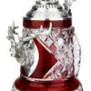 Lord Of Crystal Stag German Beer Stein Red | 3D Stag Lid 2 Lord Of Crystal Stag German Beer Stein Red | 3D Stag Lid -Beer Stein Store Lord of Crystal Stag German Beer Stein Red 3D Stag Lid K6006RHH RA SM 72811.1558555967