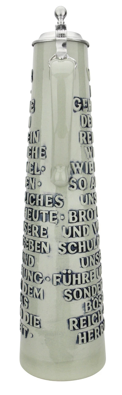 Lord's Prayer Beer Stein Cobalt With Ball Thumblift - Image 5