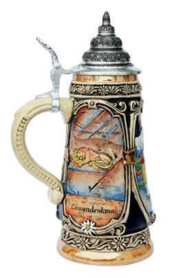 Lucerne Switzerland Beer Stein 7 Lucerne Switzerland Beer Stein -Beer Stein Store Lucerne Switzerland Beer Stein K303L LS SM 11900.1401397750