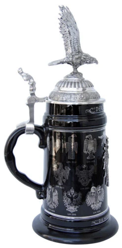 German Eagle History Beer Stein 8 German Eagle History Beer Stein -Beer Stein Store MC6206 LS SM 61284.1479152686