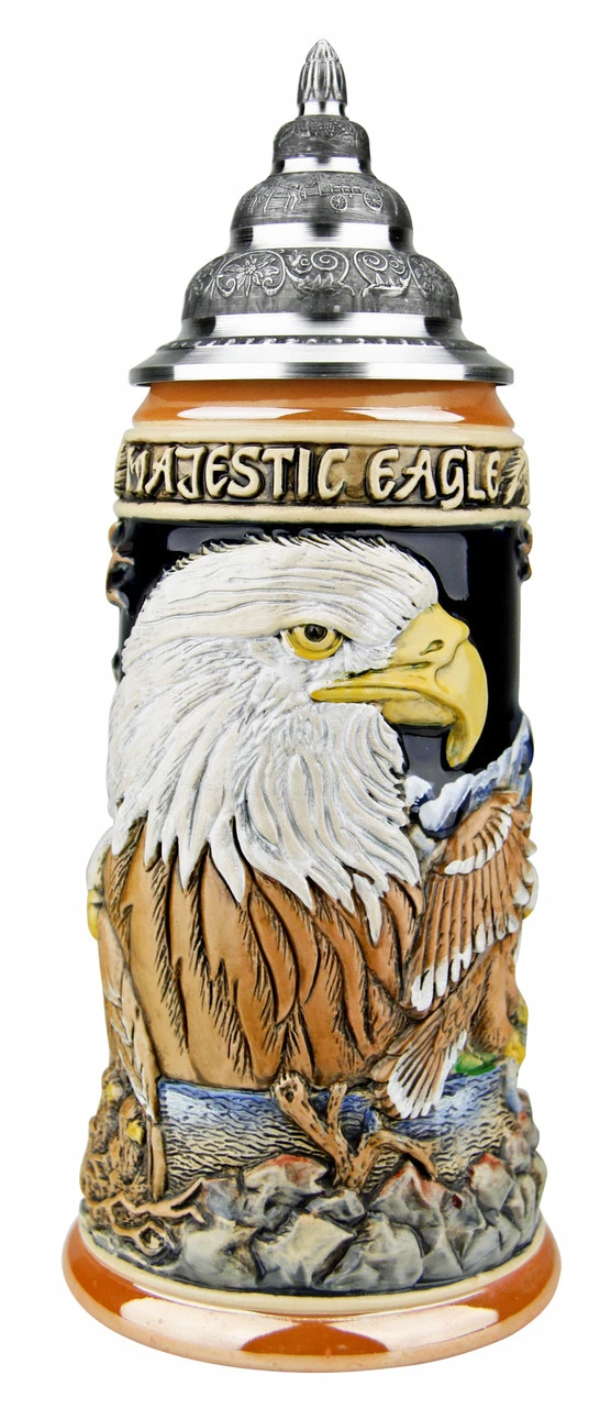 Majestic Eagle Beer Stein 4 Majestic Eagle Beer Stein - Image 2