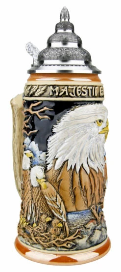 Majestic Eagle Beer Stein 10 Majestic Eagle Beer Stein -Beer Stein Store Majestic Eagle Beer Stein K958 LA SM 21377.1527115318