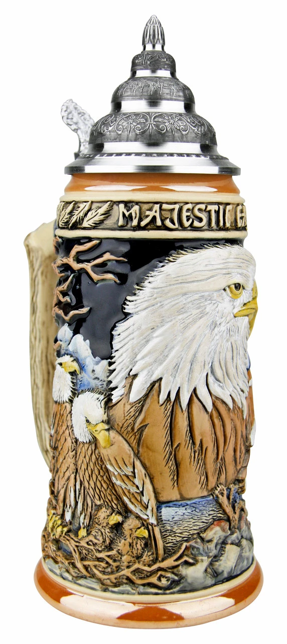 Majestic Eagle Beer Stein 5 Majestic Eagle Beer Stein - Image 3