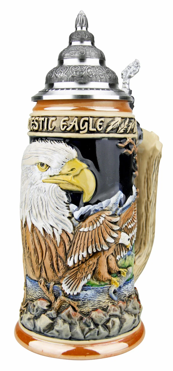 Majestic Eagle Beer Stein 3 Majestic Eagle Beer Stein