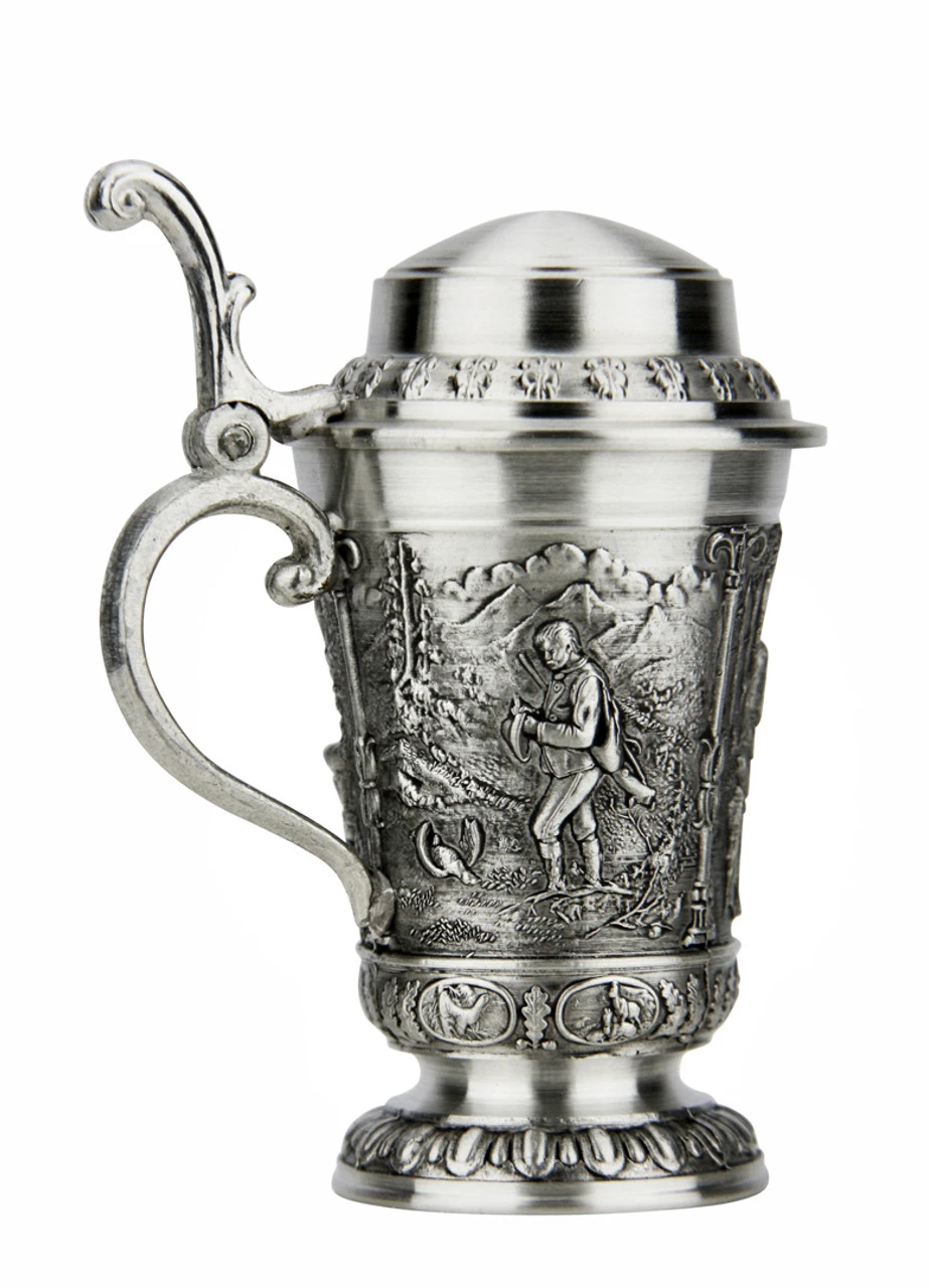 Marksman Hunter Schnapps Pewter Mini Stein | 1 Oz 5 Marksman Hunter Schnapps Pewter Mini Stein | 1 Oz - Image 3