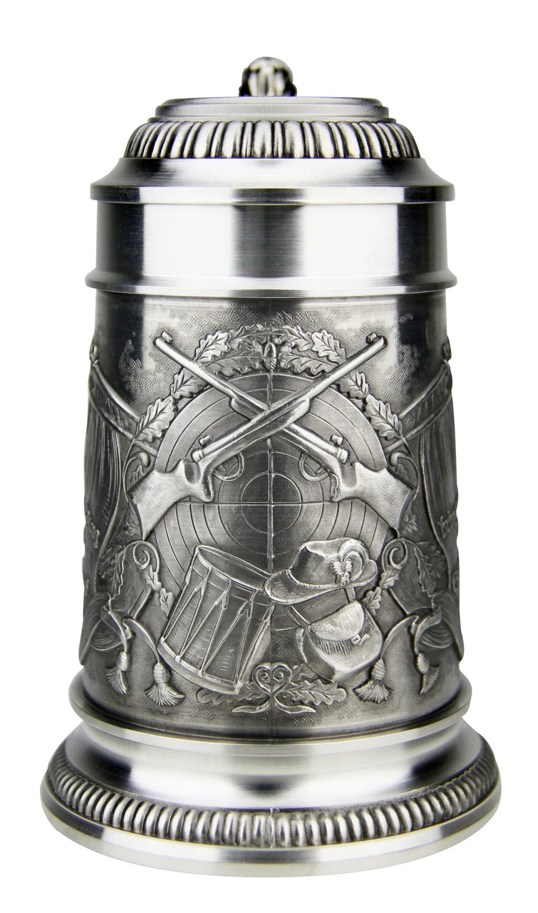 Marksman Pewter Beer Stein 4 Marksman Pewter Beer Stein - Image 2