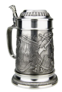 Marksman Pewter Beer Stein 9 Marksman Pewter Beer Stein -Beer Stein Store Marksman Pewter Beer Stein DN8665Z LA SM 01194.1511080322