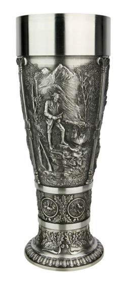 Marksman Pewter Wheat Beer Tulip 11 Marksman Pewter Wheat Beer Tulip -Beer Stein Store Marksman Pewter Wheat Beer Tulip AS11307 5 SM 06499.1611520494