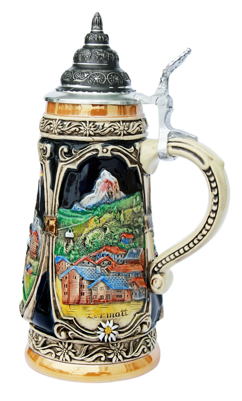 Matterhorn Switzerland Beer Stein 4 Matterhorn Switzerland Beer Stein - Image 2