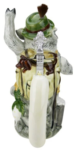 Max The Bavarian Boar Stein 13 Max The Bavarian Boar Stein -Beer Stein Store Max the Bavarian Boar Stein K8003 Back SM 74283.1516918975